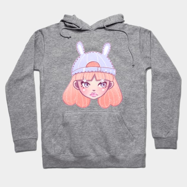 Ginger Bunny Girl Hoodie by Alina.soul.notes